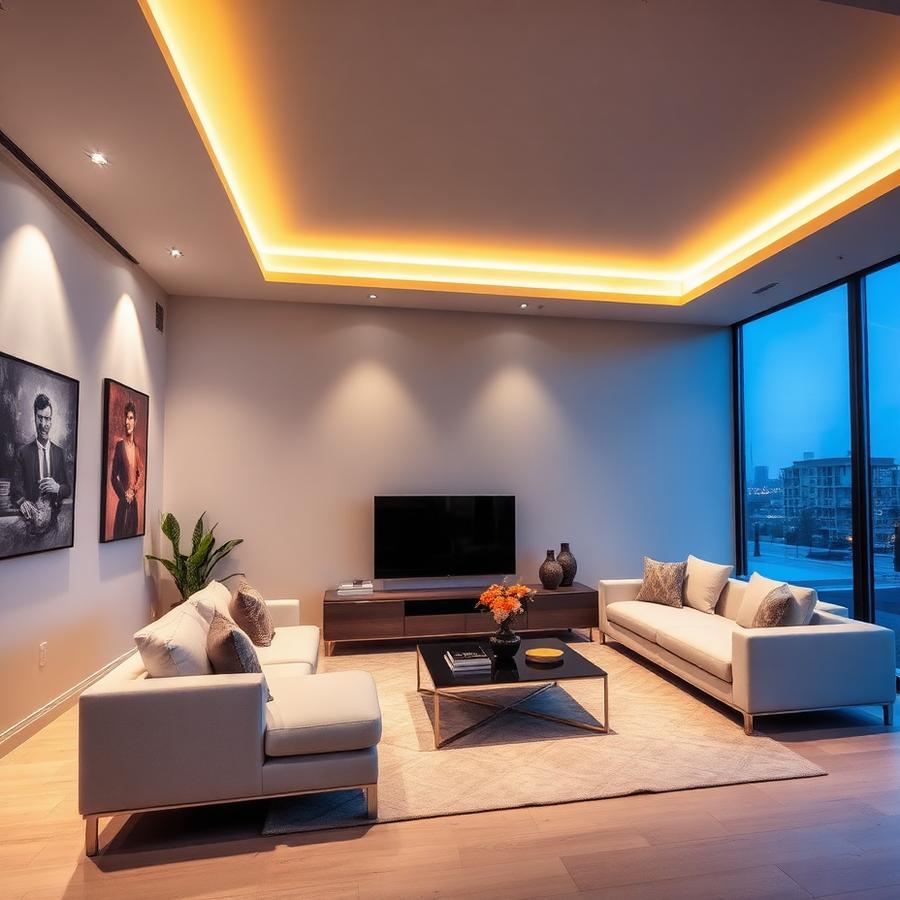 Lichtplan villa