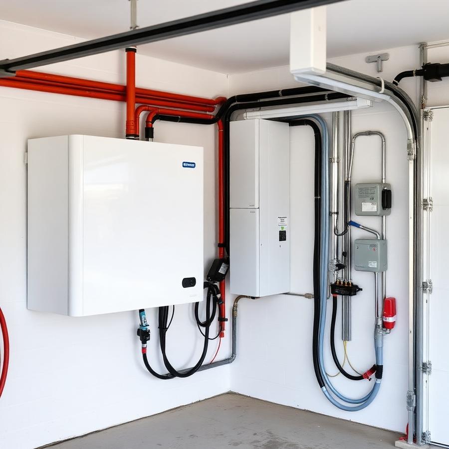 Thuisbatterij installatie